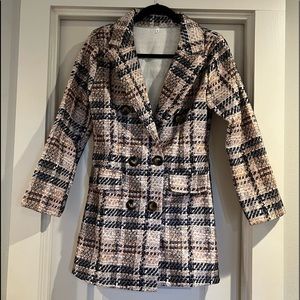 Woman’s Plaid Blazer